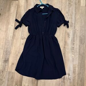 Navy Blue Women's Dress